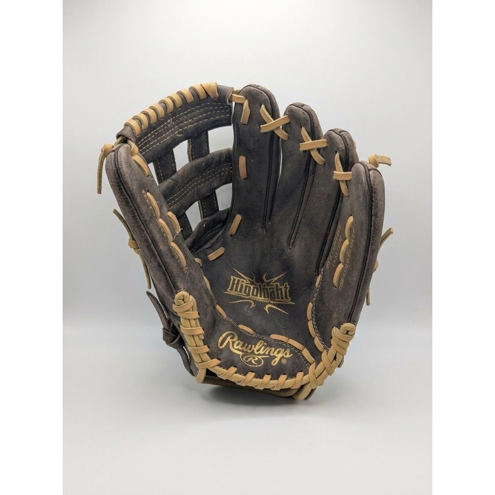 Rawlings Highlight Series 11.5" Baseball Glove H115HBR Brown Leather RHT Infield